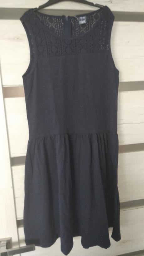 Tmavomodré šaty, kik,158