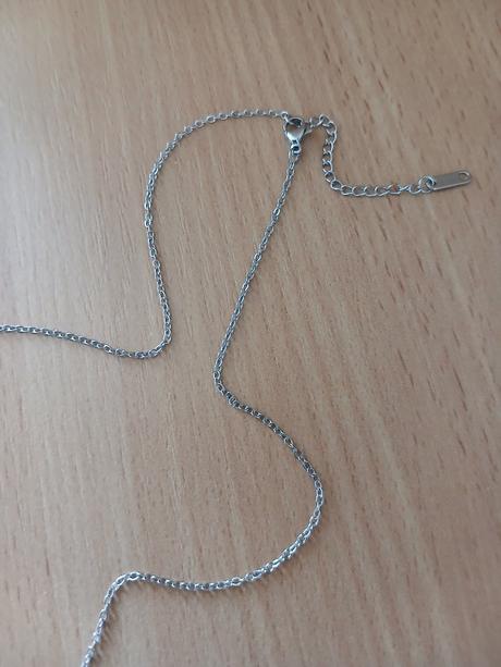 Oceľový náhrdelník s 2 srdiečkami 45+5 cm,