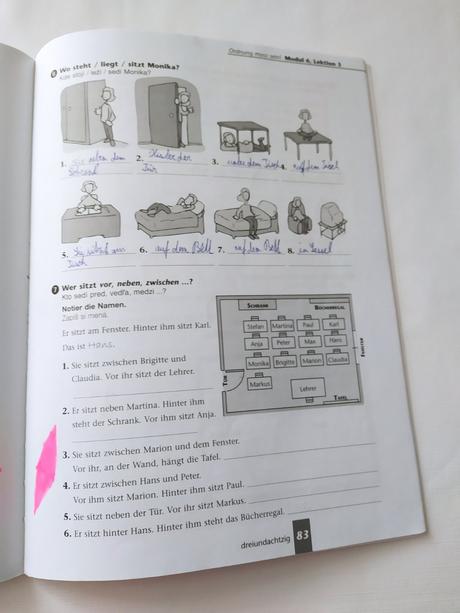 Pracovný zošit nemčina,