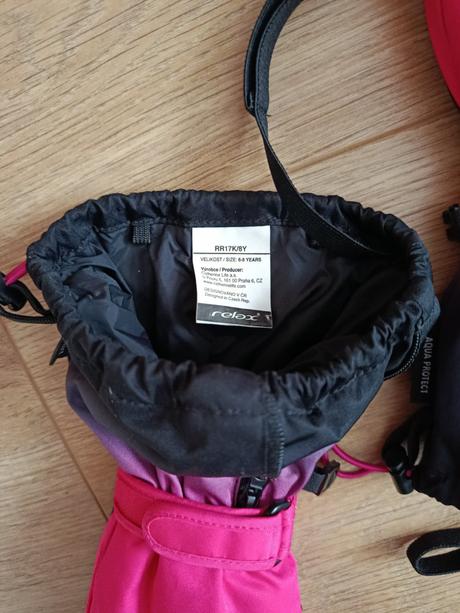 Lyžiarske rukavice relax 6-8y, relax,128