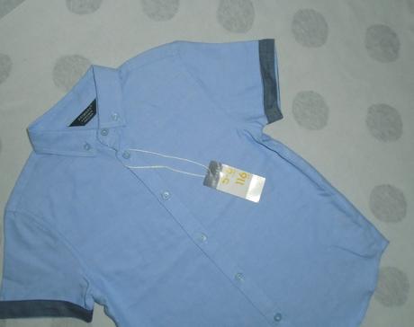 Košeľa na 5 a 6 rokov, primark,110 / 116 / 122