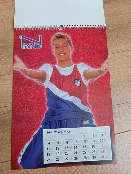 Kalendar nsync,