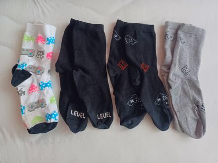 Chlapčenské ponožky gamer (veľkosť 31/33), lindex,33