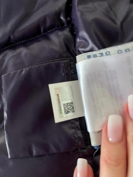 Krásný kabát moncler, xs