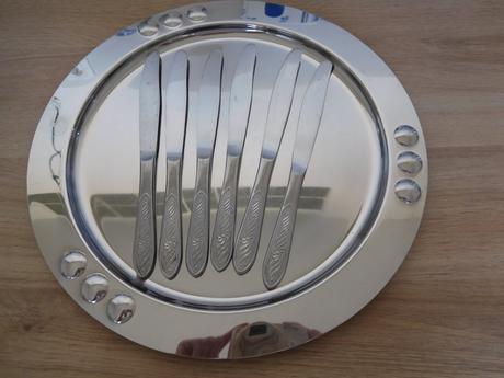 Príbor na doloženie sady, retro sady, 