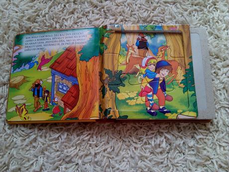 Puzzlová detská kniha, 