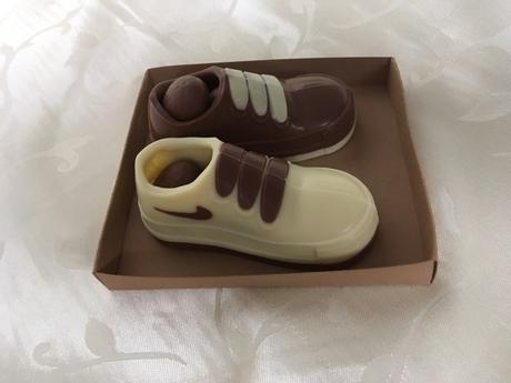 Mini tenisky z belgickej čokolády, 
