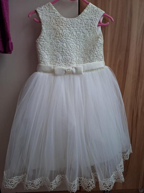 Dievčenské princeznočkovske šaty, 116