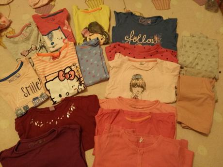 Balík oblečenia pre dievčatá, 122–134