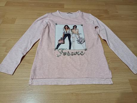 Dievčenské tričko s dlhým rukávom, 152