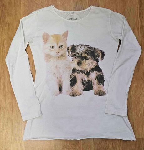 Tričko so zvieratkami, bonprix,164