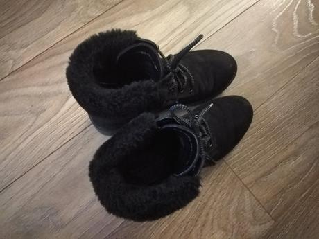 Teplé čižmy v. 38, deichmann,38