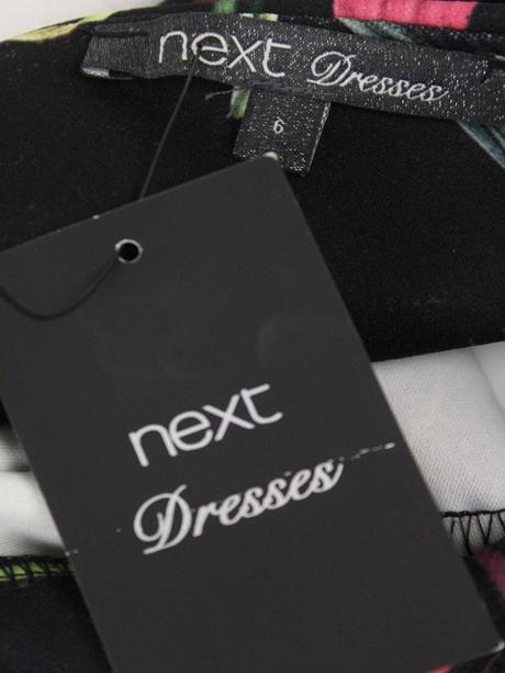 -pc 40 libier pružné kvetinové šaty next veľ. 34, next,xs