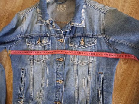 Riflová bunda, zara,s