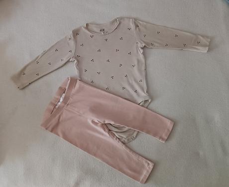 Body+leginky hm veľk.80, h&m,80