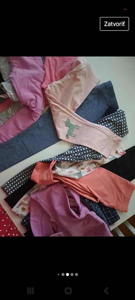 Legíny 17ks 6/7 rokov, h&m,122