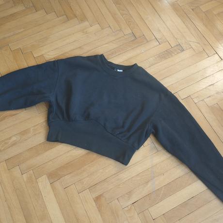 Mikina crop, h&m,m