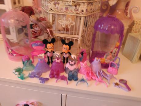 Minnie herné sady salon krásy s prezliekaním 2 bal, 
