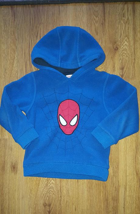 Fleesova chlapcenska mikina spiderman, marvel,110