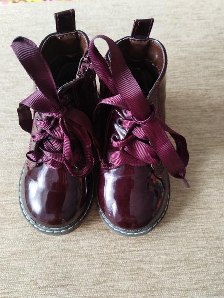 Topánky lakované pre dievča veľkosť 20, 20
