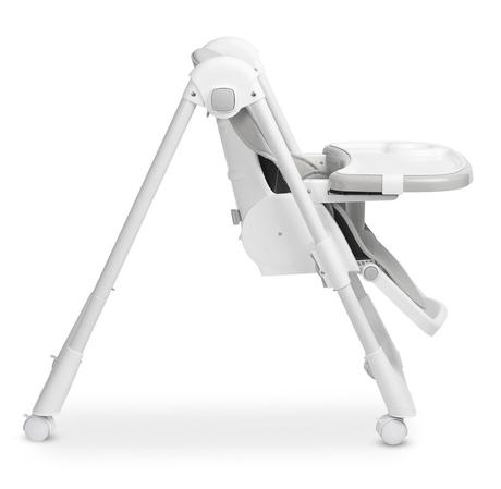 Caretero jedálenská stolička megalo light grey, caretero