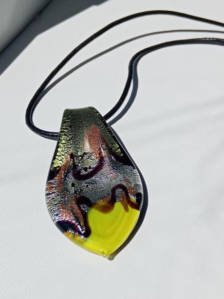 Prívesok z muránskeho skla,