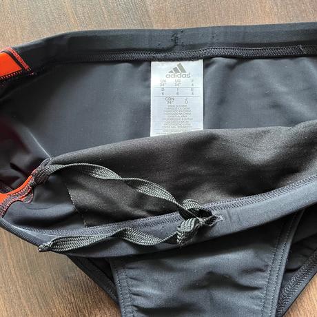 Cerne slipove plavky, adidas,xs