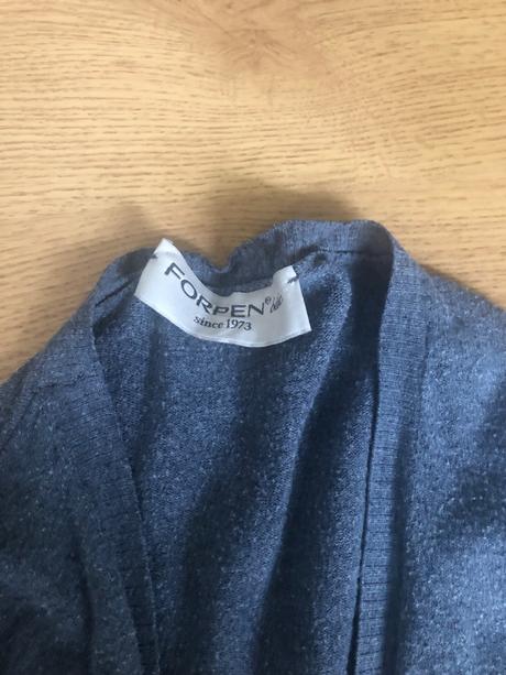 Sivý dlhy kardigán/ sveter, s