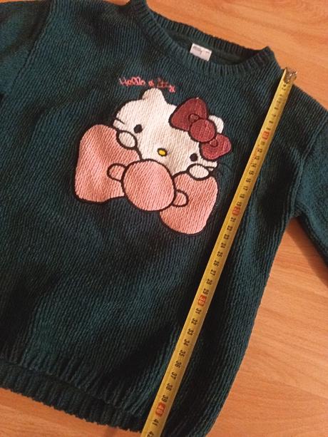 Svetrík hello kitty, c&a,110