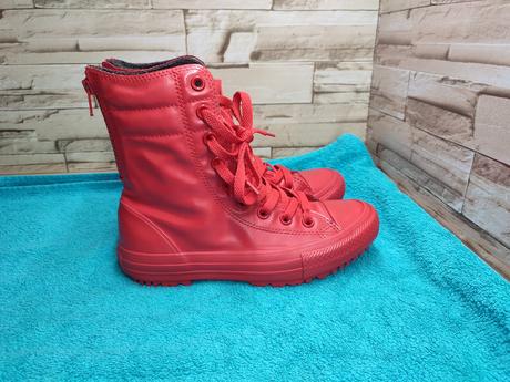 Converse 36 - dámske červené vysoké tenisky, converse,36