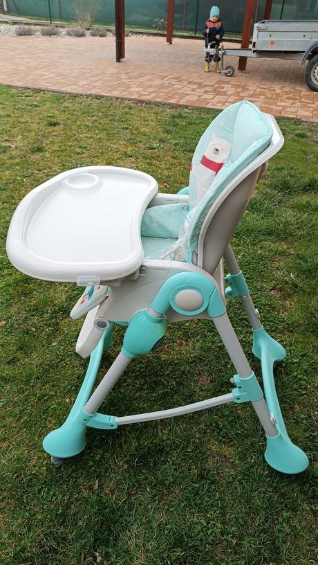 Detská jedálenská stolička, caretero