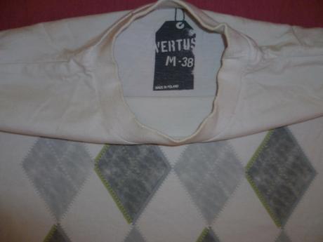 Vertus-značk.kárované tričko m/l, m