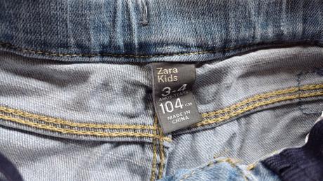 Riflové sortky, zara,104