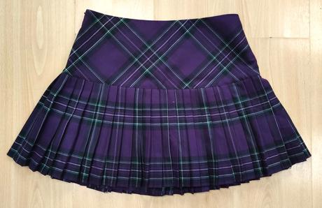 Skladana fialova sukna - debenhams, debenhams,38