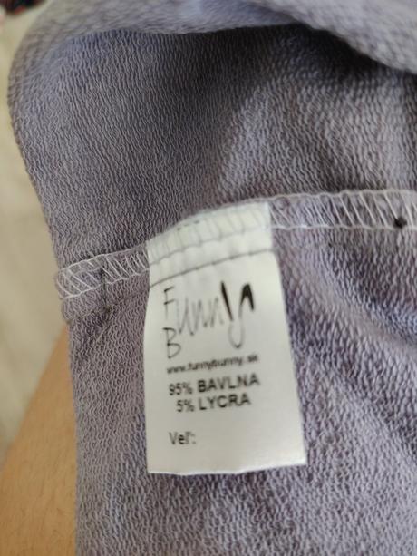 Piskacia suknička+ čelenka, funny bunny,86