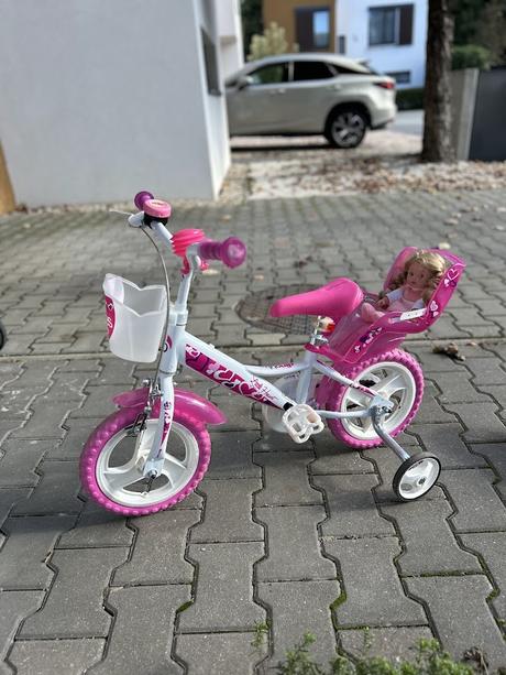 Dievčenský bicykel 12", dino bikes,12