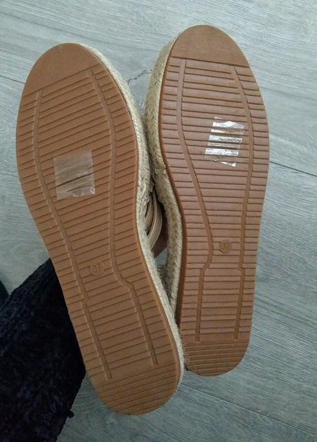 Ratanové espadrilky, 37