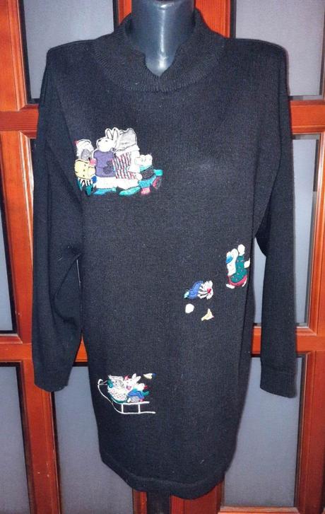 Predĺžený sveter (šaty) veľ.m, m