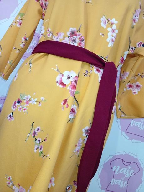 Nové šaty s viazaním m/l, l / m