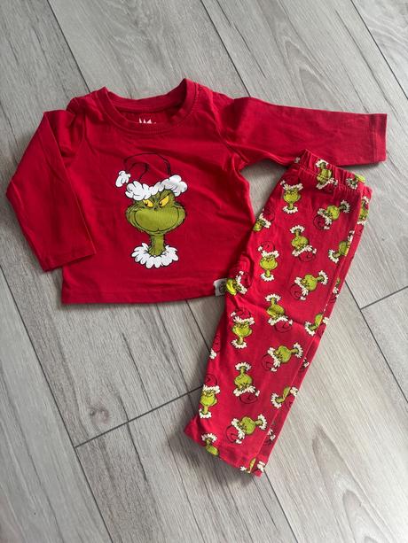 Vianočné pyžamo grinch, sinsay,74