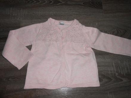 F&f ružový svetrík velkost 86-92, f&f,86