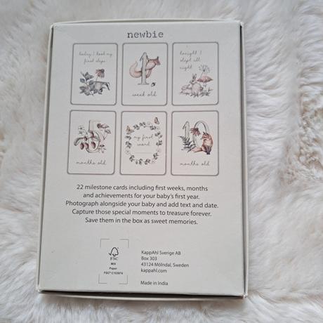 Míľnikové kartičky newbie les, 