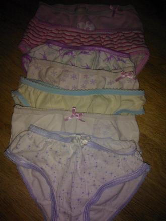 Nohavičky rôzne značky 8 ks-bavlnené, 98