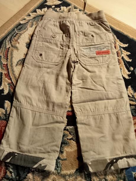 Nohavice zateplené úpletom, next,98