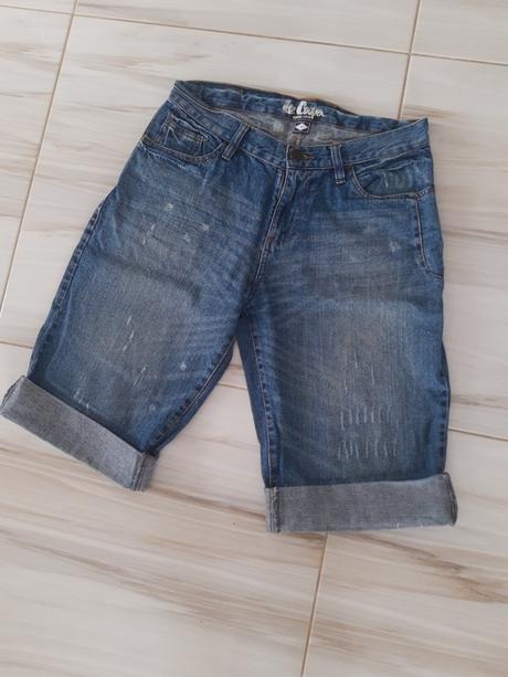 Pánske riflové kraťasy lee cooper 32, lee cooper,32
