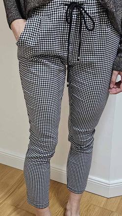 Kockované nohavice, l