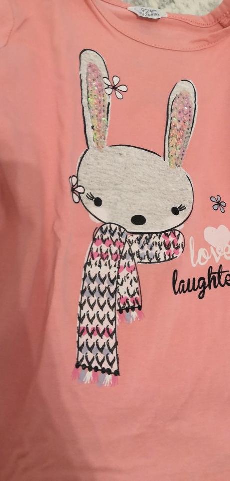 Tričko so zajačikom, 92