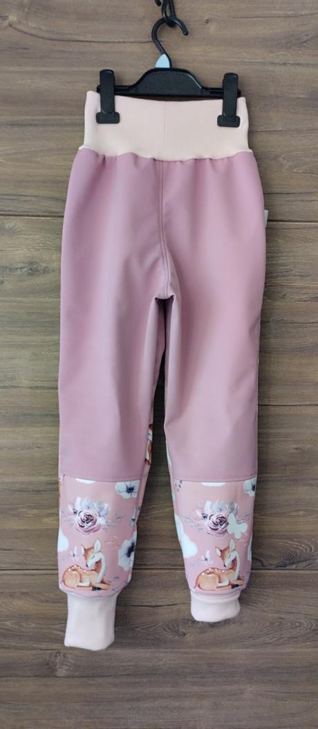 Zimné softshellky kombin.s reflexnym prvkom, 74 - 164