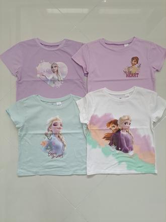 Tričká frozen 2ks, h&m,110
