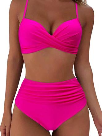 Bikiny s vysokým pásom, l / m / s / xl / xxl